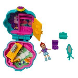 Polly Pocket 2017 Mattel Compact Playset With Accessories & Figure